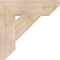 Ekena Millwork Traditional Slat Smooth Bracket, Douglas Fir, 5 1/2"W x 22"D x 22"H BKT06X22X22TRA06SDF - alternate 2